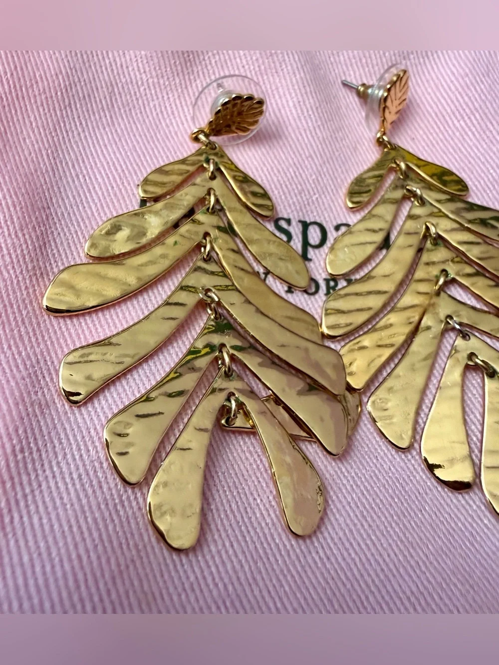 Kate Spade Leaf Earrings